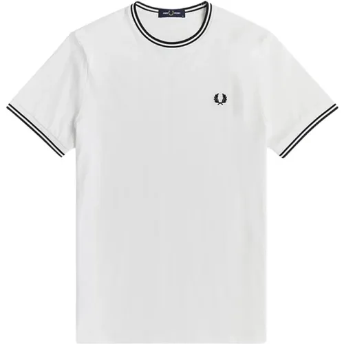 Profile T-Shirt , male, Sizes: 2XL, XL, M, L - Fred Perry - Modalova