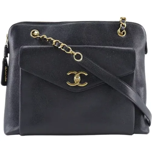 Pre-owned Leather chanel-bags , female, Sizes: ONE SIZE - Chanel Vintage - Modalova