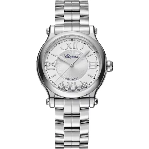 Happy Sport Automatic Steel Watch , female, Sizes: ONE SIZE - Chopard - Modalova