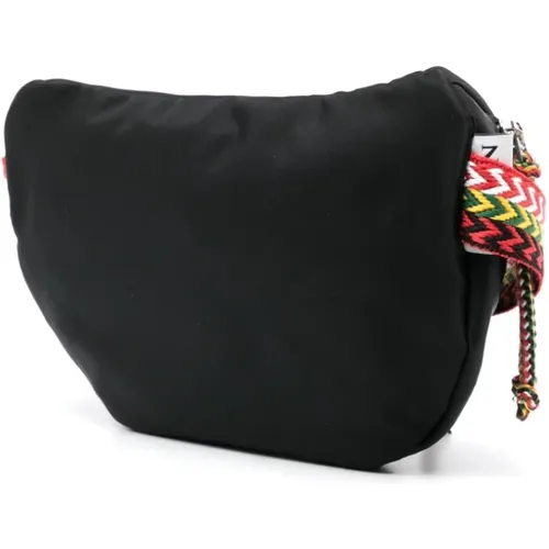 Zigzag Embroidered Belt Bag , male, Sizes: ONE SIZE - Lanvin - Modalova