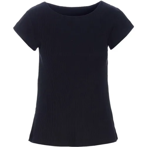 Globe Rib T-Shirt Top , female, Sizes: XS, M, 2XL, S, L, XL - Bitte Kai Rand - Modalova