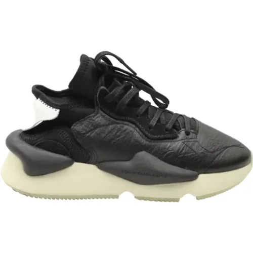 Pre-owned Leather sneakers , female, Sizes: 2 UK - Yohji Yamamoto Pre-owned - Modalova