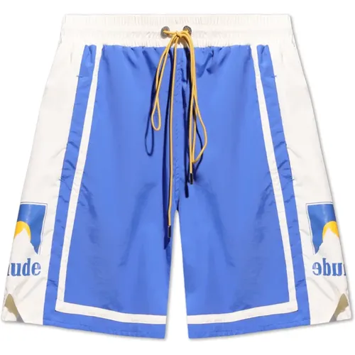 Logo-Shorts , Herren, Größe: M - Rhude - Modalova