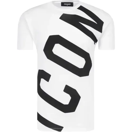 T-Shirt Made in Italy , male, Sizes: 2XL - Dsquared2 - Modalova