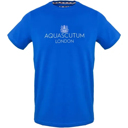 T-Shirts , Herren, Größe: M - Aquascutum - Modalova