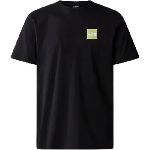 Koordinaten T-Shirt in Schwarz , Herren, Größe: S - The North Face - Modalova