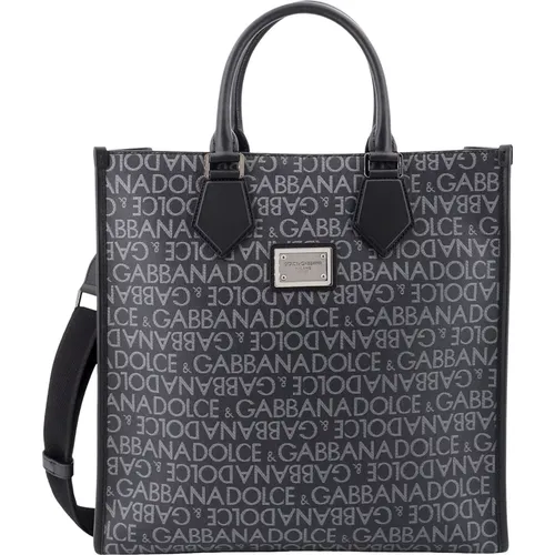 Blaue Handtasche mit Klappenverschluss - Dolce & Gabbana - Modalova