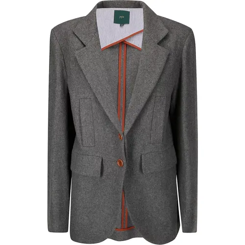 Klassische Einreihige Blazer Jacke - Jejia - Modalova