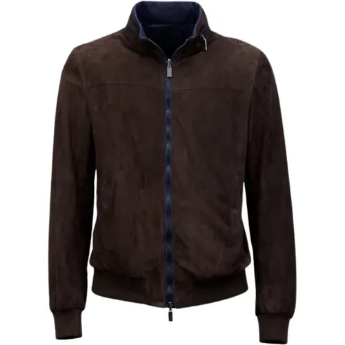 Leather Jackets , male, Sizes: XL, M, 2XL, 4XL, L, 3XL, 5XL - Gimo's - Modalova