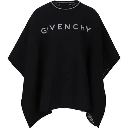 Schwarze Mäntel für Frauen - Givenchy - Modalova