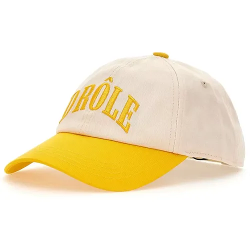 Yellow Hats Stylish , male, Sizes: ONE SIZE - Drole de Monsieur - Modalova