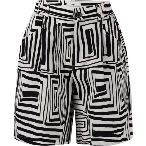 Leinen Maze Shorts Fynch-Hatton - FYNCH-HATTON - Modalova