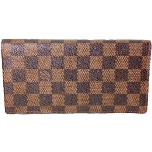 Pre-owned Canvas wallets , female, Sizes: ONE SIZE - Louis Vuitton Vintage - Modalova