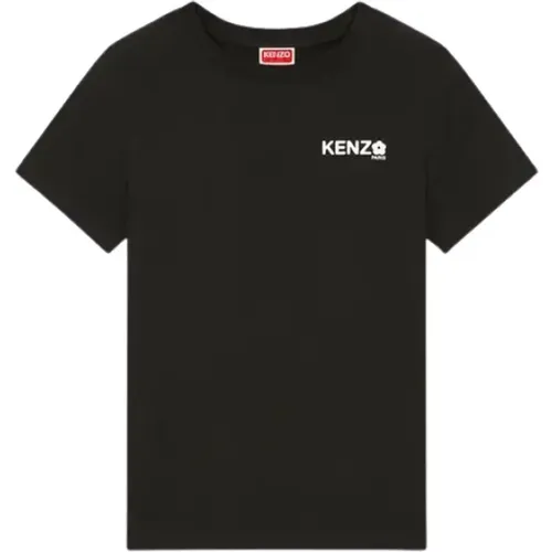 T-Shirts,Schwarze T-Shirts und Polos - Kenzo - Modalova