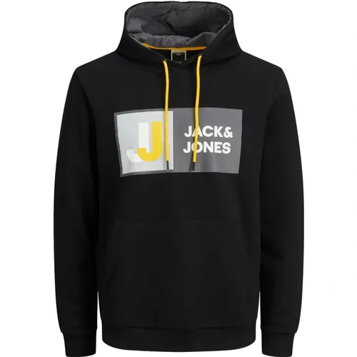 Logan Kapuzenpullover mit Kapuze , Herren, Größe: XL - jack & jones - Modalova