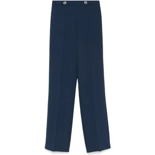 Blaue Hose Set , Damen, Größe: 2XS - Twinset - Modalova