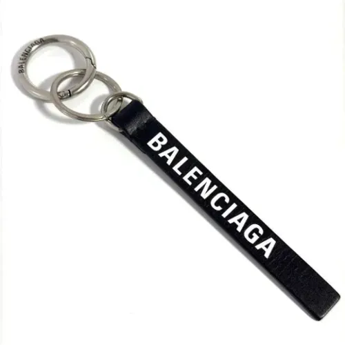 Pre-owned Leather key-holders , male, Sizes: ONE SIZE - Balenciaga Vintage - Modalova