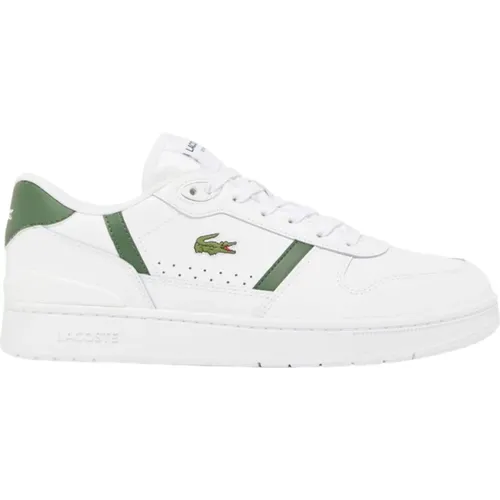 Moderne T-Clip Sneaker mit TPU-Ferse , Herren, Größe: 43 EU - Lacoste - Modalova