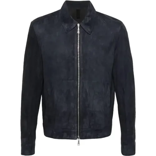 Leather Jacket , male, Sizes: XL, M - Tagliatore - Modalova