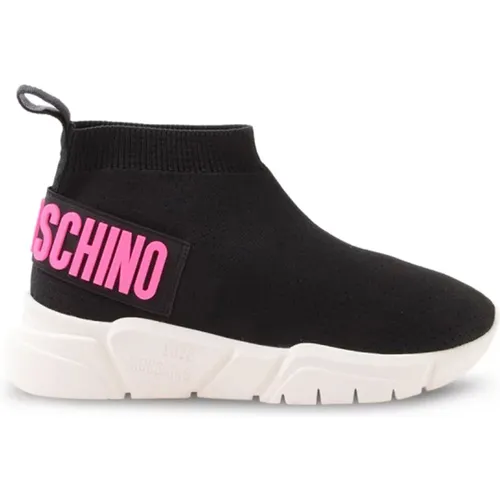 Damen Plateau-Sneaker , Damen, Größe: 36 EU - Love Moschino - Modalova