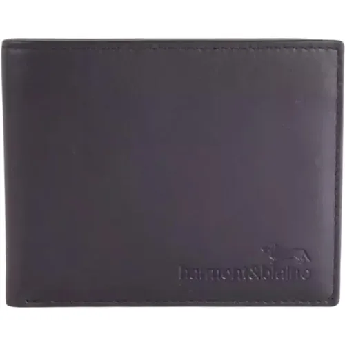 Geprägte Lederbrieftasche mit RFID-Schutz - Harmont & Blaine - Modalova