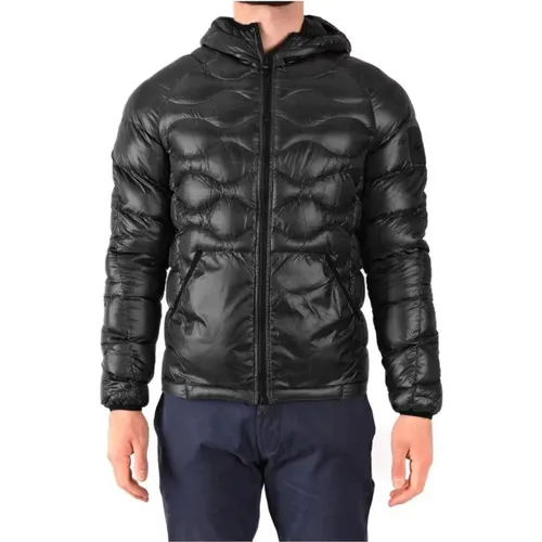 Polyamide Hooded Jacket , male, Sizes: XL - RefrigiWear - Modalova