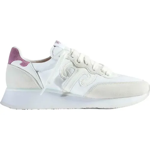 Weiße Sneakers Valerian Stil , Damen, Größe: 36 EU - Wushu Ruyi - Modalova