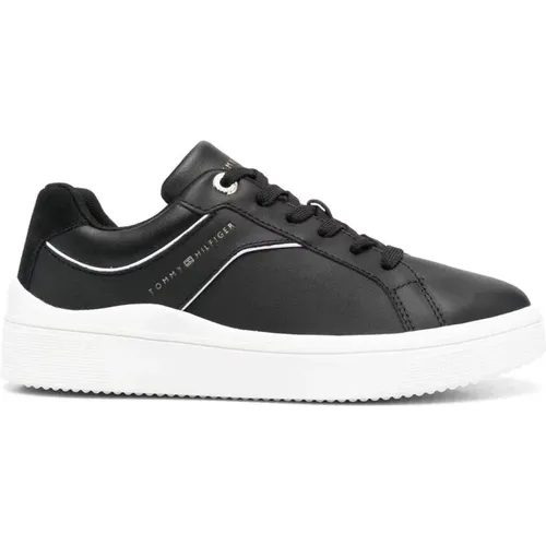 Court sneaker , female, Sizes: 5 UK, 4 UK, 6 UK, 3 UK - Tommy Hilfiger - Modalova