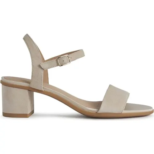 Flat Sandals for Women , female, Sizes: 6 UK, 5 UK, 7 UK - Geox - Modalova