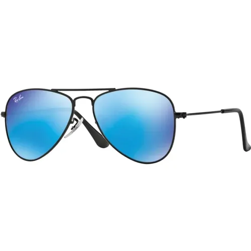 Junior Aviator Sonnenbrille Blaues Spiegelglas,Junior Aviator Sonnenbrille Braun Verlauf - Ray-Ban - Modalova