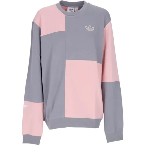 Leichter Crewneck Sweatshirt Sport Grau - Adidas - Modalova