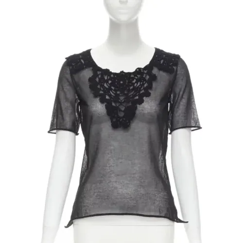 Pre-owned Cotton tops , female, Sizes: S - Dolce & Gabbana Pre-owned - Modalova