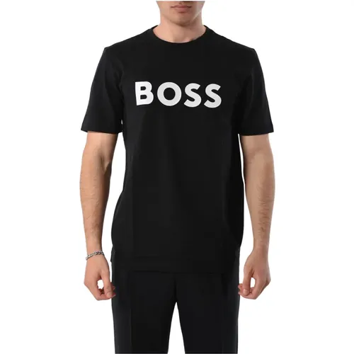 T-Shirts , Herren, Größe: M - Hugo Boss - Modalova