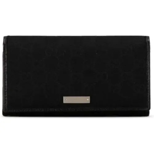 Pre-owned Canvas wallets , female, Sizes: ONE SIZE - Gucci Vintage - Modalova