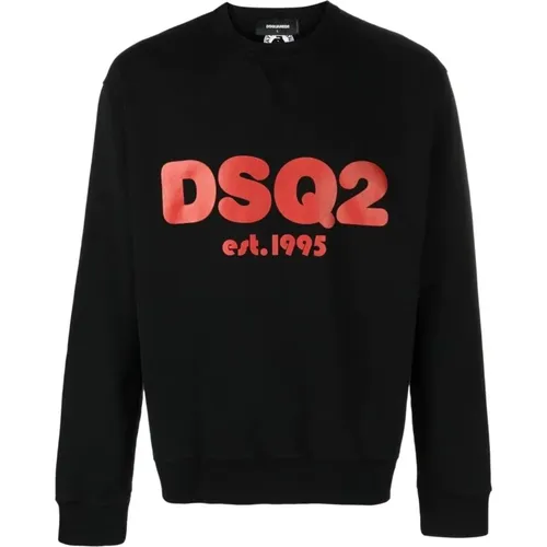 Bold Dsq2 Sweatshirt , male, Sizes: 2XL - Dsquared2 - Modalova