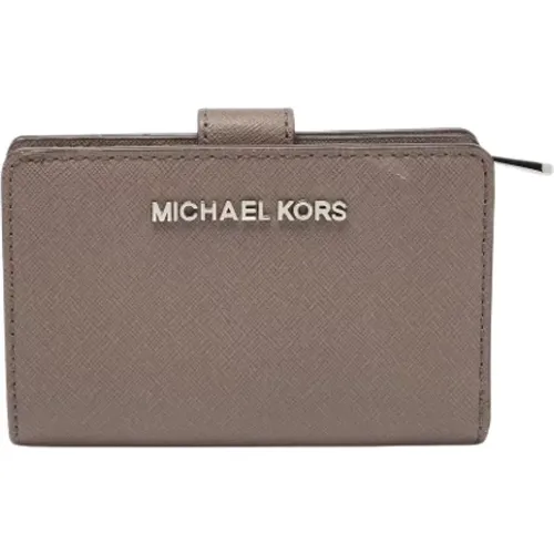 Pre-owned Leather wallets , female, Sizes: ONE SIZE - Michael Kors Pre-owned - Modalova