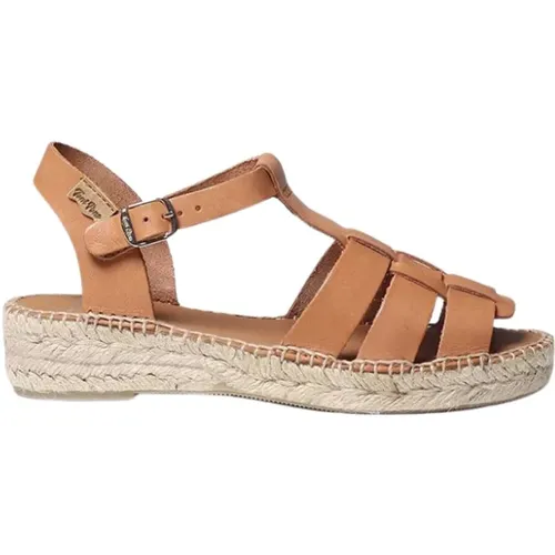 Flat Sandalen , Damen, Größe: 37 EU - Toni Pons - Modalova