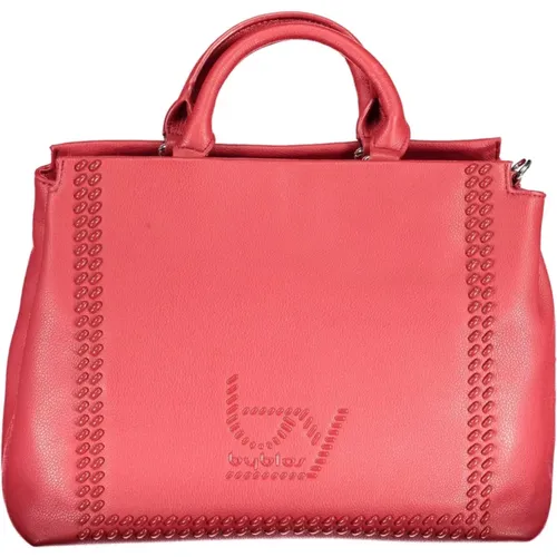 Rote Polyurethan-Handtasche mit Verstellbarem Riemen - Byblos - Modalova