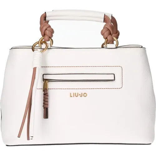 Shoulder Bag with Golden Details , female, Sizes: ONE SIZE - Liu Jo - Modalova