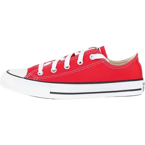 Rote Leinwand-Sneakers mit Chuck Taylor Patch - Converse - Modalova