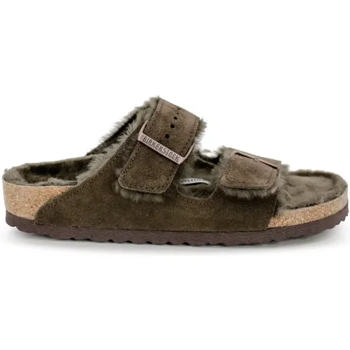 Cozy Suede Flat Shoes , female, Sizes: 6 UK, 5 UK, 7 UK, 3 UK, 4 UK, 8 UK - Birkenstock - Modalova