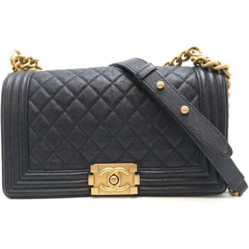 Pre-owned Leather chanel-bags , female, Sizes: ONE SIZE - Chanel Vintage - Modalova