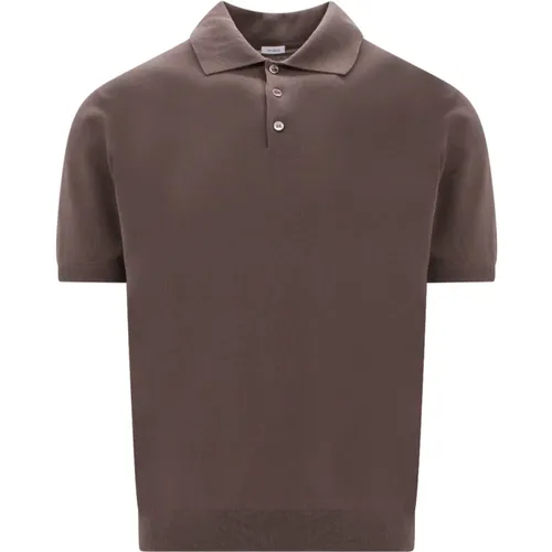 Clothing T-Shirts Polo Shirt Ss23 , male, Sizes: M - Malo - Modalova