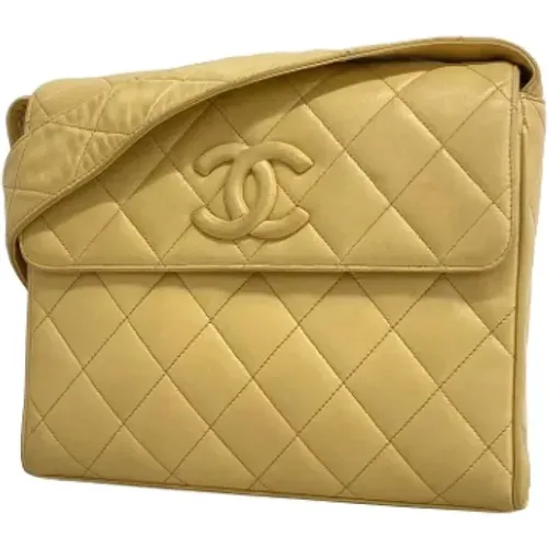 Pre-owned Leather chanel-bags , female, Sizes: ONE SIZE - Chanel Vintage - Modalova