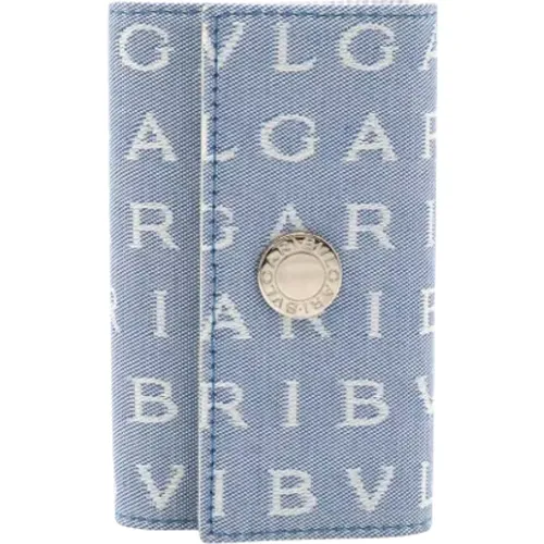 Pre-owned Canvas key-holders , unisex, Sizes: ONE SIZE - Bvlgari Vintage - Modalova