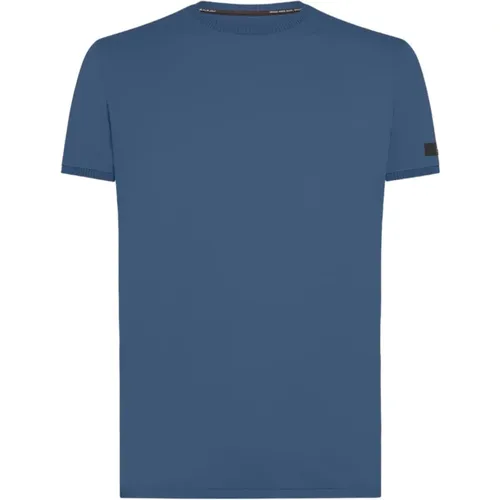 Blaue T-Shirts und Polos , Herren, Größe: XL - RRD - Modalova