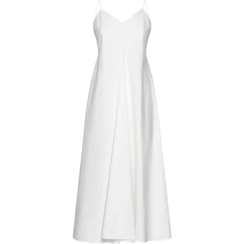 Cotton Strap Dress with Wider Hem , female, Sizes: L - Róhe - Modalova