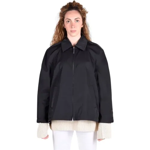 Poly-Cotton Blend Stylish Jacket , female, Sizes: 2XS, XS, M - Marni - Modalova