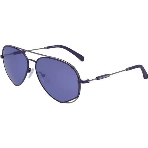 Frame Sunglasses Ckj19100S-505 , unisex, Sizes: 59 MM - Calvin Klein - Modalova