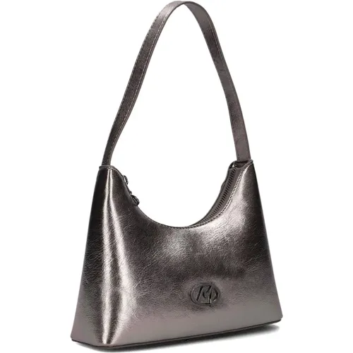 Elegante Graue Schultertasche Olivia , Damen, Größe: ONE Size - Mexx - Modalova